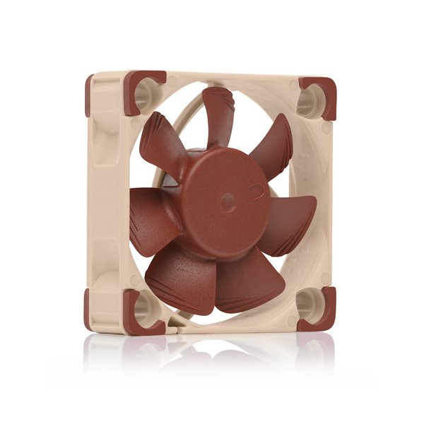 Noctua NF-A4X10 24V PWM, Ventilator, 4 cm, 5000 RPM, 19,6 dB, 8,9 m³/h, Beige, Braun