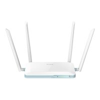 D-Link EAGLE PRO AI, Wi-Fi 4 (802.11n), Einzelband (2,4GHz), Eingebauter Ethernet-Anschluss, 4G, Weiß, Desktop-/Pol-Router