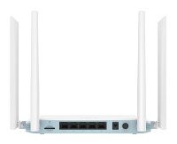 D-Link EAGLE PRO AI, Wi-Fi 4 (802.11n), Einzelband (2,4GHz), Eingebauter Ethernet-Anschluss, 4G, Weiß, Desktop-/Pol-Router