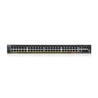 ZyXEL XGS2220-54HP, Managed, L3, Gigabit Ethernet (10/100/1000), Power over Ethernet (PoE), Rack-Einbau