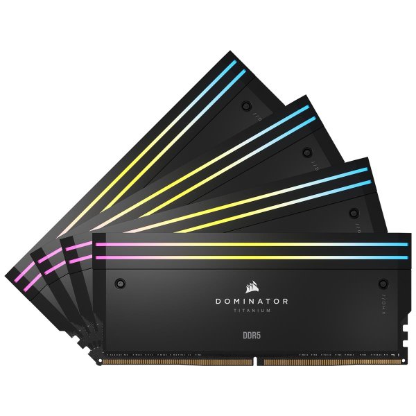 Corsair Dominator Titanium CMP96GX5M4B6000C30, 96 GB, 4 x 24 GB, DDR5, 6000 MHz, 288-pin DIMM