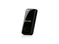 TP-LINK 300Mbit/s-WLAN-Mini-USB-Adapter, Kabelgebunden, USB, WLAN, Wi-Fi 4 (802.11n), 300 Mbit/s, Schwarz