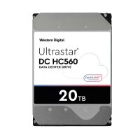 WD Ultrastar DC HC560, 3.5", 20 TB, 7200 RPM