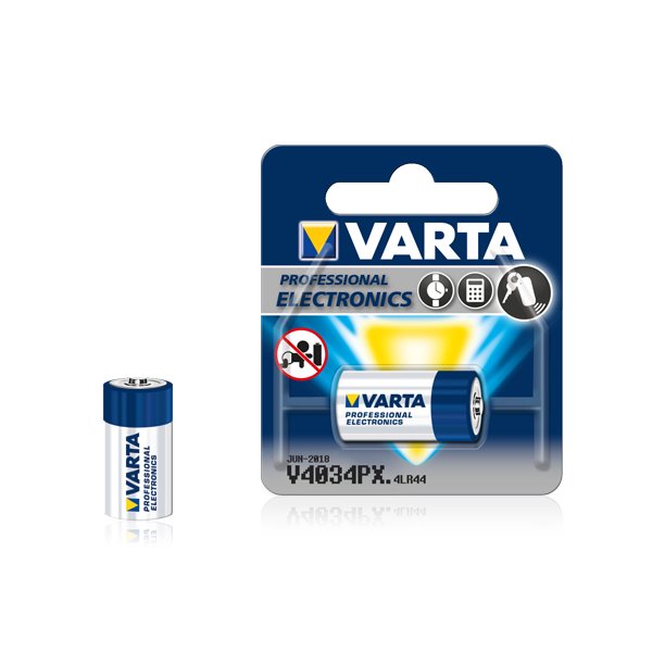 Varta -V4034PX, Einwegbatterie, 4SR44, Alkali, 6 V, 1 Stück(e), 100 mAh