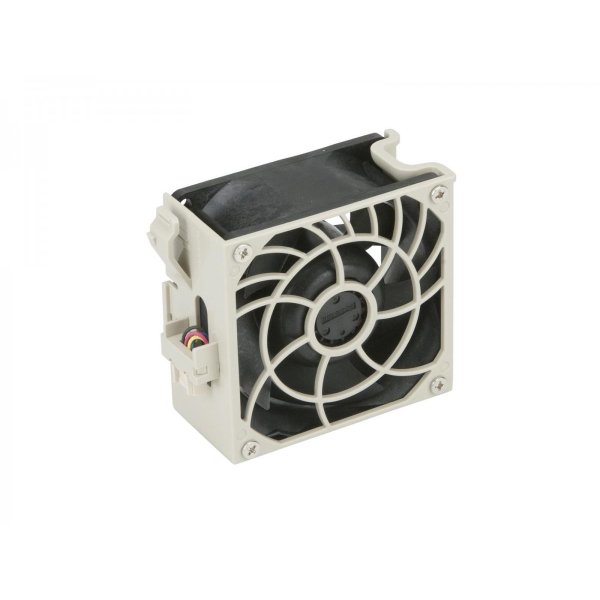 Supermicro FAN-0118L4, Ventilator, 8 cm, 9500 RPM, 61 dB, 100 cfm, Schwarz, Cremefarben