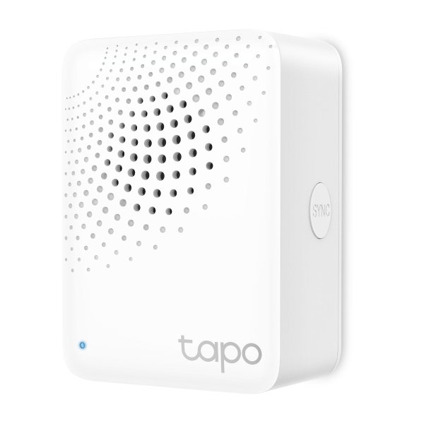 TP-LINK Tapo Intelligenter Hub mit Alarmfunktion, Weiß, IoT-Hub