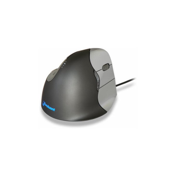 Evoluent VerticalMouse 4, rechts, Laser, USB Typ-A