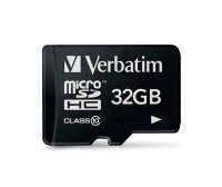 Verbatim Premium, 32 GB, MicroSDHC, Klasse 10, 10 MB/s,...