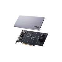 ASUS HYPER M.2 X16 CARD V2, PCIe, M.2, PCIe 3.0, 128 Gbit/s, 202 mm, 13 mm