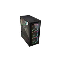 Enermax StarryFort SF30, Tower, PC, Schwarz, ATX, micro...