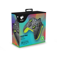 PDP Kabelgebundener Controller: Electric Carbon Für Xbox Series X|S, Xbox One und Windows 10/11, Gamepad, PC, Xbox One, Xbox Series S, Xbox Series X, D-Pad, Menü-Taste, Schaltfläche Teilen, View button, Analog / Digital, Kabelgebunden, USB