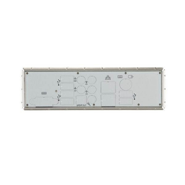 Supermicro MCP-260-00045-1N, Rack, I / O-Blende, Metall, Metallisch, X10DAC, X10DAi, X10DAX, 1 Stück(e)