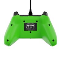 PDP Kabelgebundener Controller: Neon Black Für Xbox Series X|S, Xbox One und Windows 10/11, Gamepad, PC, Xbox One, Xbox Series S, Xbox Series X, D-Pad, Menü-Taste, Schaltfläche Teilen, View button, Analog / Digital, Kabelgebunden, USB