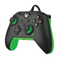 PDP Kabelgebundener Controller: Neon Black Für Xbox Series X|S, Xbox One und Windows 10/11, Gamepad, PC, Xbox One, Xbox Series S, Xbox Series X, D-Pad, Menü-Taste, Schaltfläche Teilen, View button, Analog / Digital, Kabelgebunden, USB