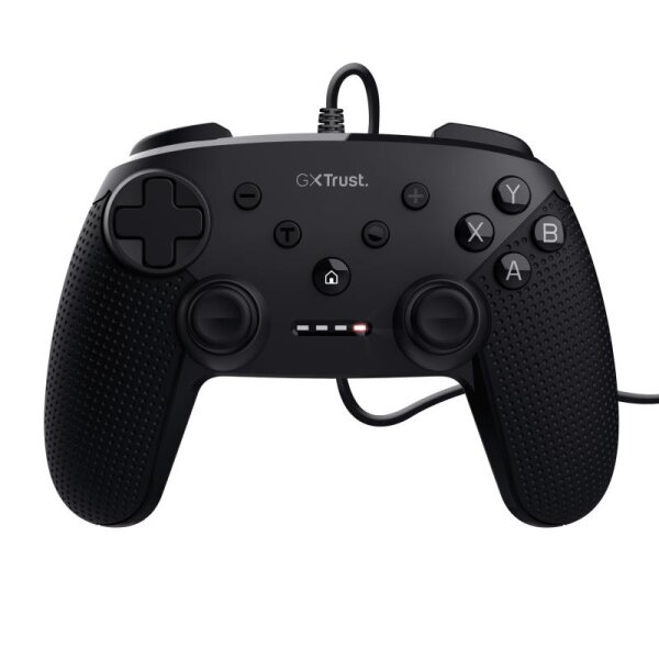 Trust GXT 541 MUTA, Joystick, PC, D-Pad, Richtungstasten, Schaltfläche Auswählen, Schaltfläche Start, Turbo-Taste, Analog / Digital, Kabelgebunden, USB 2.0