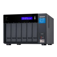 QNAP TVS-672XT, NAS, Tower, Intel® Core™ i3, Schwarz