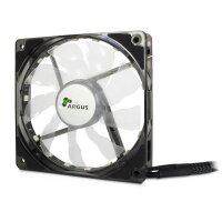 Inter-Tech L-12025 Aura, Ventilator, 12 cm, 1500 RPM, 30...