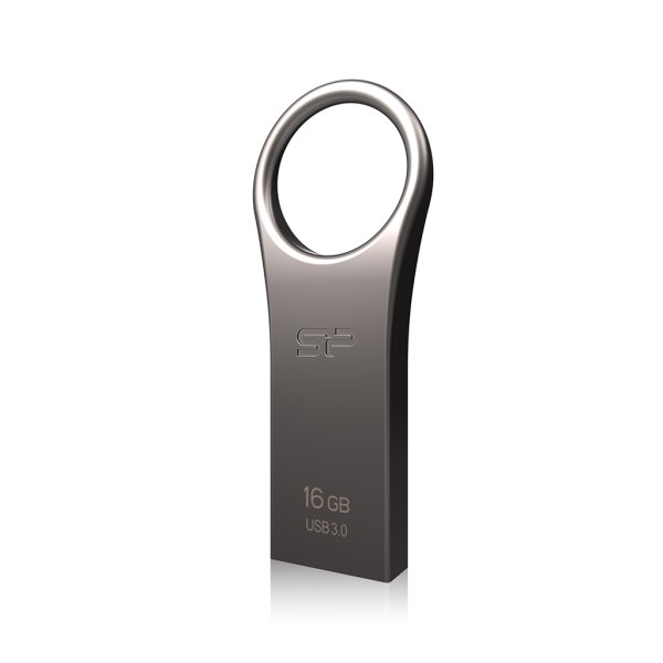 Silicon Power Jewel J80, 16 GB, USB Typ-A, 3.2 Gen 1 (3.1 Gen 1), Ohne Deckel, 5,9 g, Titan