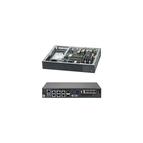 Supermicro SuperServer E300-9A-16CN8TP, Intel SoC, BGA 1310, Intel Atom®, 2 GHz, 16 MB, 256 GB