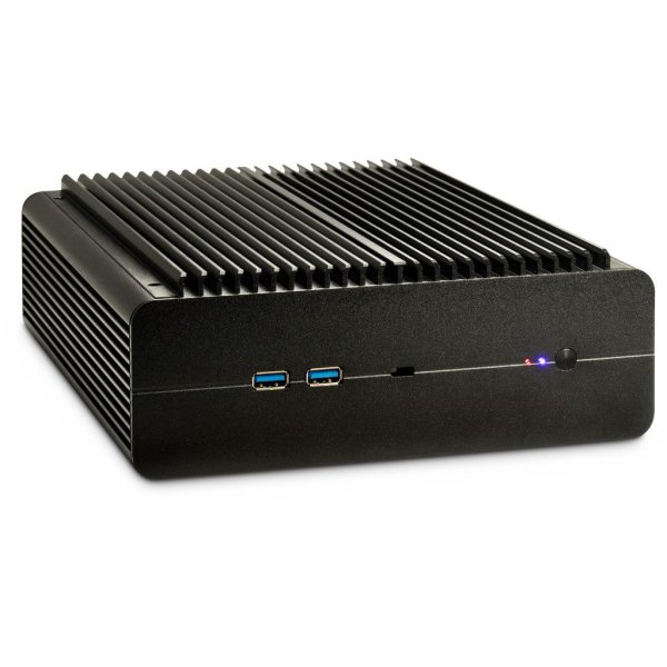 Inter-Tech IP-60, Small Form Factor (SFF), PC, Schwarz, Mini-ITX, Aluminium, Leistung