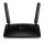 TP-LINK N300 4G LTE-Telefonie-WLAN-Router, Wi-Fi 4 (802.11n), Einzelband (2,4GHz), Eingebauter Ethernet-Anschluss, 3G, Schwarz, Tabletop-Router