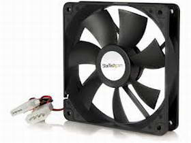 Supermicro PWM Fan, Ventilator, 12 cm, 1850 RPM, 24 dB, 58,8 cfm, Schwarz