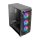 Antec DF600 Flux, Midi Tower, PC, Schwarz, ATX, micro ATX, Mini-ITX, Kunststoff, Stahl, Gaming