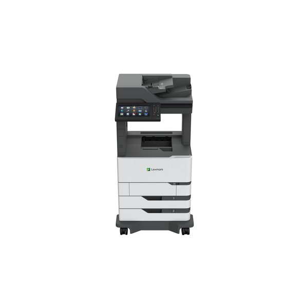 Lexmark MX826ade, Laser, Monodruck, 1200 x 1200 DPI, A4, Direktdruck, Schwarz, Weiß