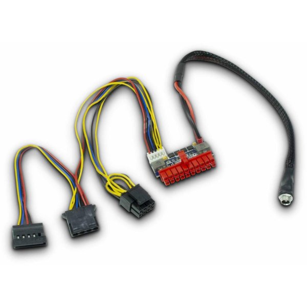 Inter-Tech 88882193, ATX (20-pin), SATA 15-pin + Molex (4-pin), Gerade, Gerade, Mehrfarbig, 35 mm