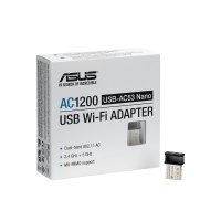 ASUS USB-AC53 Nano, Kabellos, USB, WLAN, Wi-Fi 5...