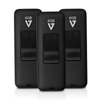 V7 VF24GAR-3PK-3E, 4 GB, USB Typ-A, 2.0, 12 MB/s, Dia,...