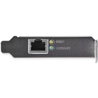 StarTech.com Gigabit Ethernet PCI Express Low Profile Netzwerkkarte - PCIe Server NIC Netzwerkadapter, Eingebaut, Kabelgebunden, PCI Express, Ethernet, 1000 Mbit/s