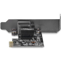 StarTech.com Gigabit Ethernet PCI Express Low Profile Netzwerkkarte - PCIe Server NIC Netzwerkadapter, Eingebaut, Kabelgebunden, PCI Express, Ethernet, 1000 Mbit/s