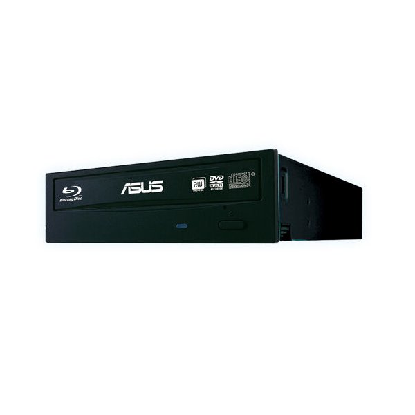 ASUS BW-16D1HT Retail Silent, Schwarz, Ablage, Senkrecht/Horizontal, Desktop, Blu-Ray RW, SATA