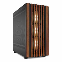 Sharkoon REBEL C70M RGB, Full Tower, PC, Schwarz, Holz,...