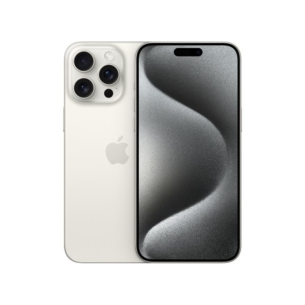 Apple iPhone 15 Pro Max , 17 cm (6.7"), 2796 x 1290 Pixel, 256 GB, 48 MP, iOS 17, Titan, Weiß