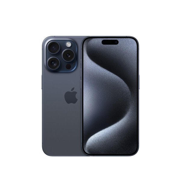 Apple iPhone 15 Pro , 15,5 cm (6.1"), 2556 x 1179 Pixel, 128 GB, 48 MP, iOS 17, Titan, Blau