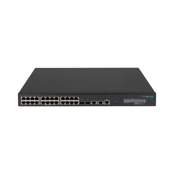 HPE FlexNetwork 5140 24G POE+2SFP+2XGT EI, Managed, L3, Gigabit Ethernet (10/100/1000), Power over Ethernet (PoE), Rack-Einbau, 1U