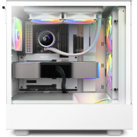 NZXT Kraken 240 RGB, All-in-One-Flüssigkeitskühler, 12 cm, 78,02 cfm, Weiß