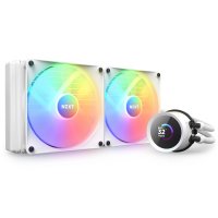 NZXT Kraken 280 RGB, All-in-One-Flüssigkeitskühler, 14 cm, 90,79 cfm, Weiß