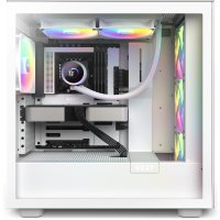 NZXT Kraken 280 RGB, All-in-One-Flüssigkeitskühler, 14 cm, 90,79 cfm, Weiß