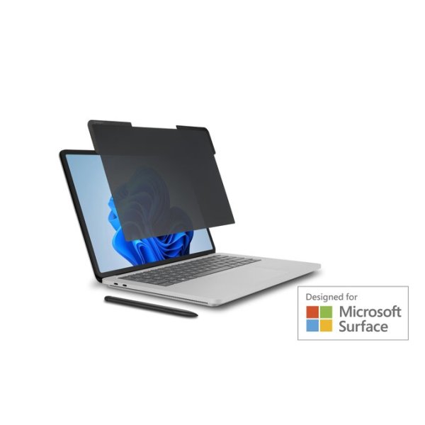 Kensington MagPro™ Elite Magnetischer Blickschutzfilter für Surface Laptop Studio, Laptop, Rahmenloser Blickschutzfilter, Matt, Privatsphäre