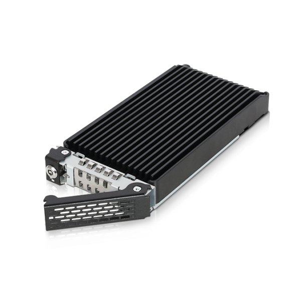 Icy Dock MB720TK-B, HDD / SSD-Gehäuse, 2.5", M.2, Aluminium, Schwarz