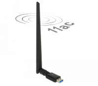 Delock 12535, Kabellos, USB, RF Wireless, Wi-Fi 5...