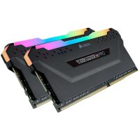 Corsair Vengeance RGB Pro CMW32GX4M2Z3600C18, 32 GB, 2 x 16 GB, DDR4, 3600 MHz, 288-pin DIMM