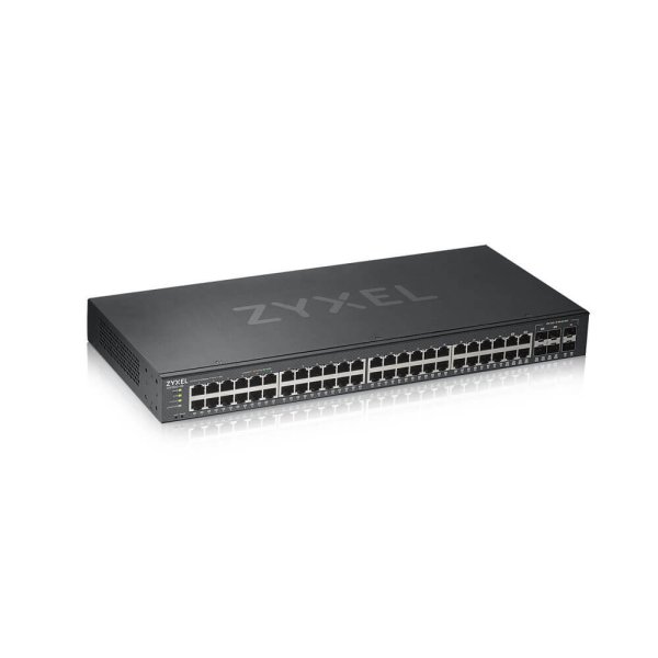 ZyXEL GS1920-48V2, Managed, Gigabit Ethernet (10/100/1000), Rack-Einbau