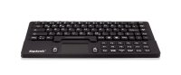 KeySonic KSK-5031IN, Mini, Kabelgebunden, USB, Mechanischer Switch, QWERTY, Schwarz