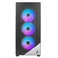 AZZA CSAZ-480, Midi Tower, PC, Schwarz, ATX, EATX, ITX,...