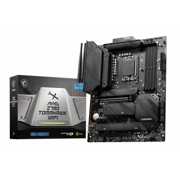 MSI MAG Z790 TOMAHAWK WIFI, Intel, LGA 1700, Intel® Celeron®, Intel® Pentium® Gold, LGA 1700, 192 GB, DDR5-SDRAM