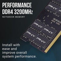 PNY Performance, 16 GB, 1 x 16 GB, DDR4, 3200 MHz